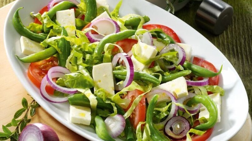 Salată de legume pentru creșterea potenței